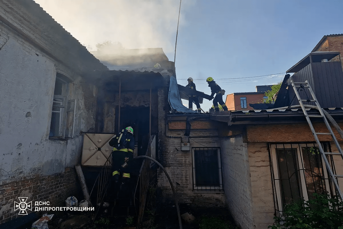 Пожежа в Дніпрі