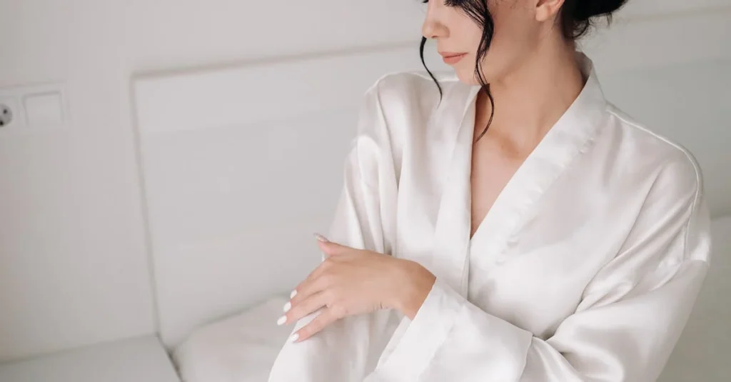 шовковий халат обрати