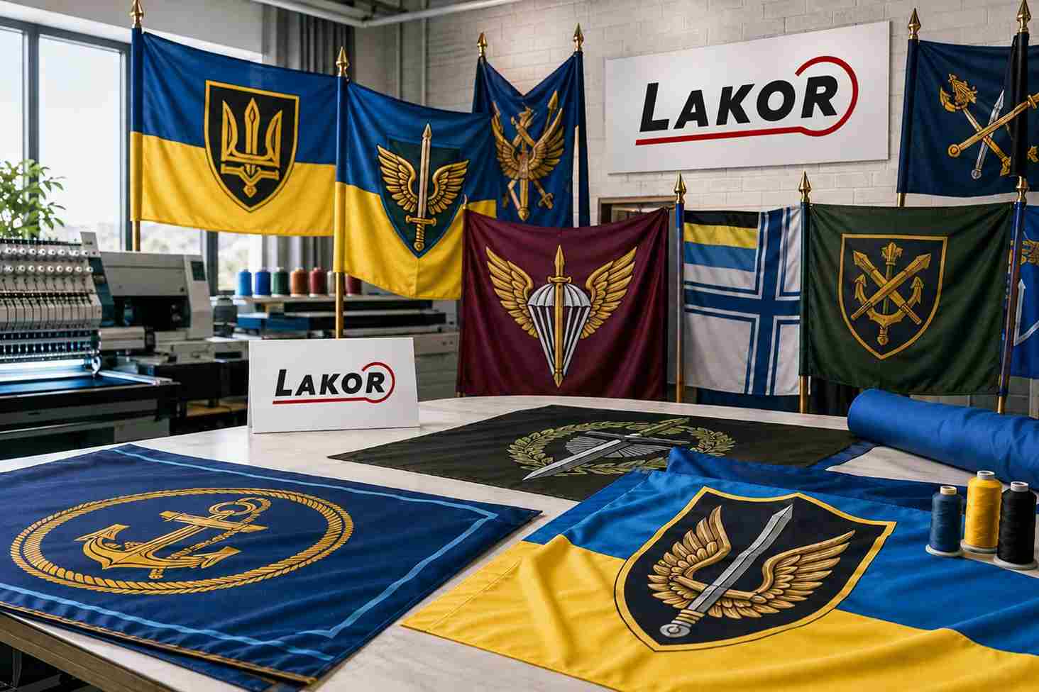 замовити прапор з логотипом