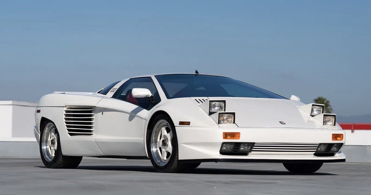 16-циліндровий Lamborghini батька диско: скасований шедевр з молотка