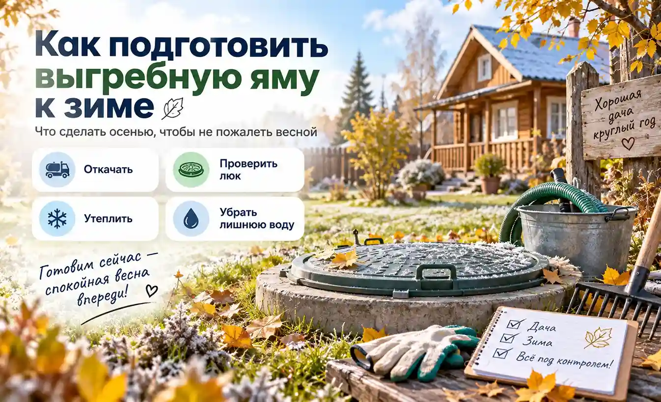 выкачка ям в Днепре