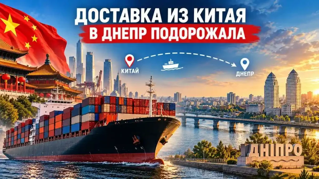 доставка из Китая в Украину цена