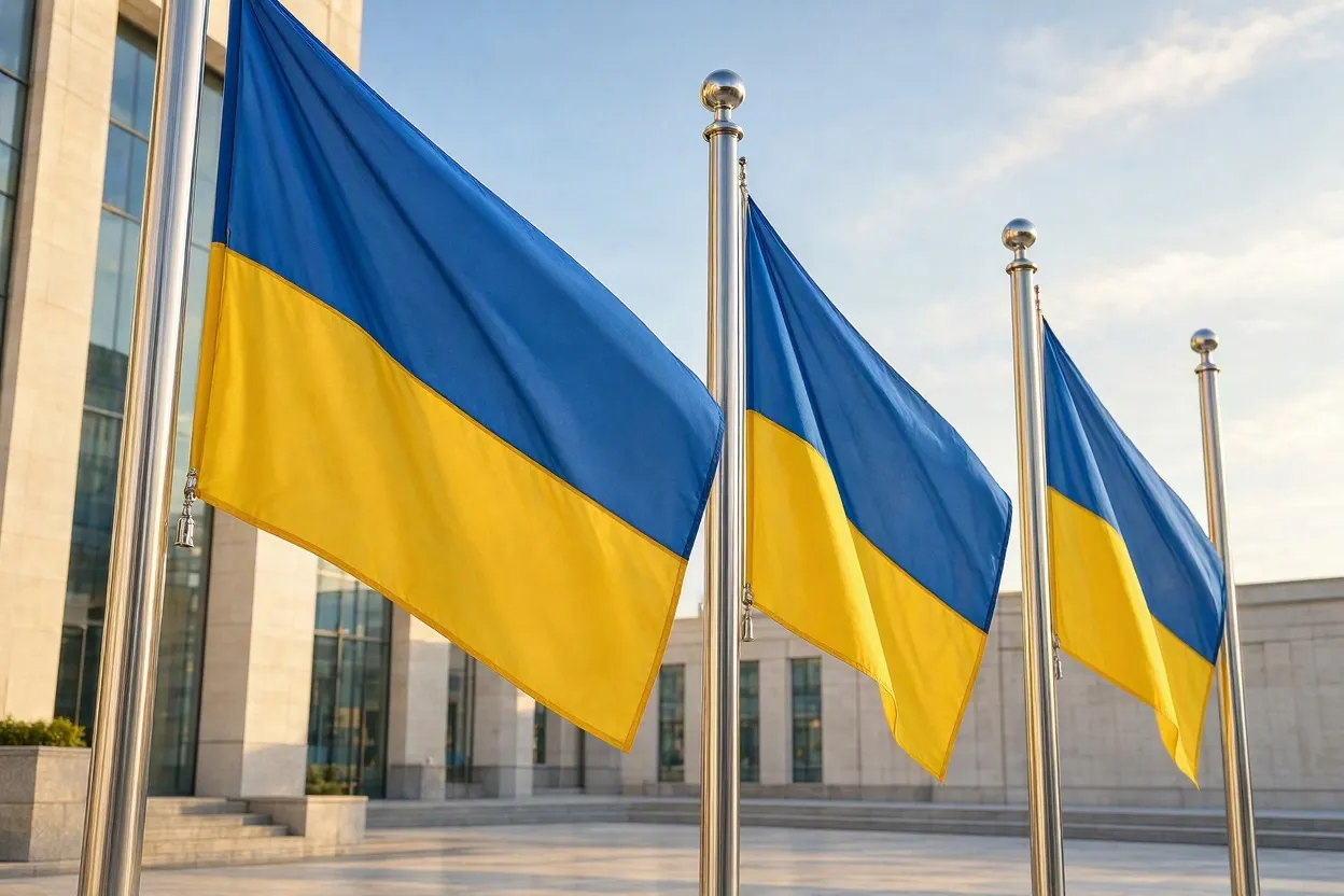флагштоки з нержавійки для використання просто неба