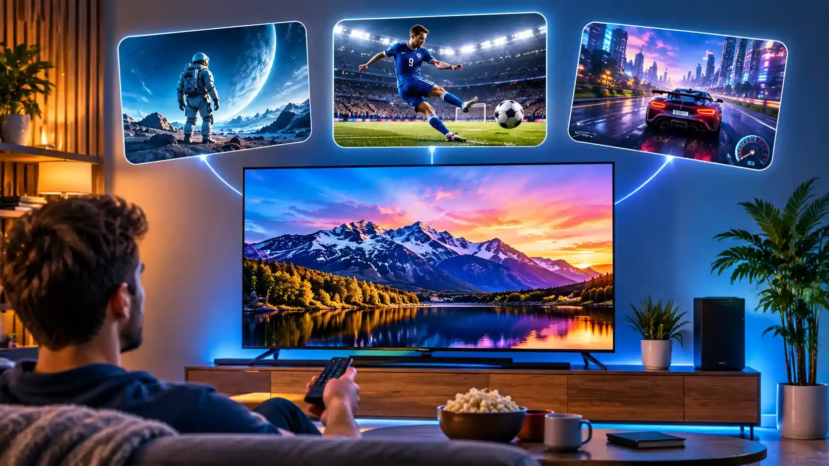 Какой Hisense подойдет для фильмов спорта и игр